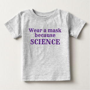 Camiseta Use Uma Máscara Porque a CIÊNCIA