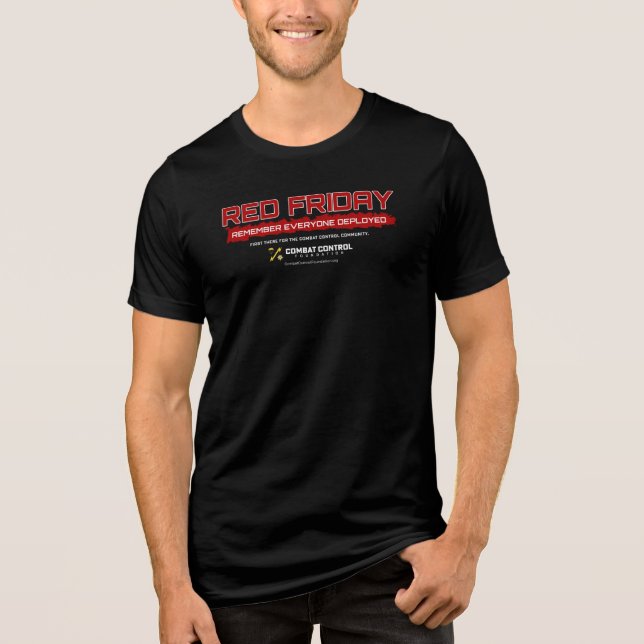 Camiseta Use Vermelho. Honre os Desdobrados. (Frente)