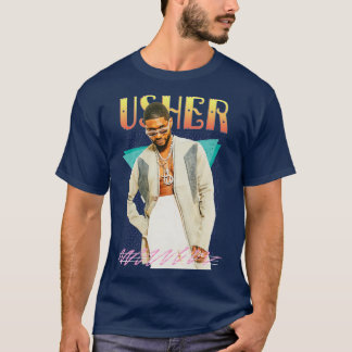 Camiseta Usher Retro-Aestética Fan Art Mug