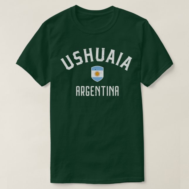Camiseta Ushuaia Argentina (Frente do Design)