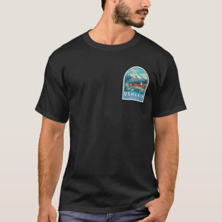 Camiseta Ushuaia Argentina Travel Sticker