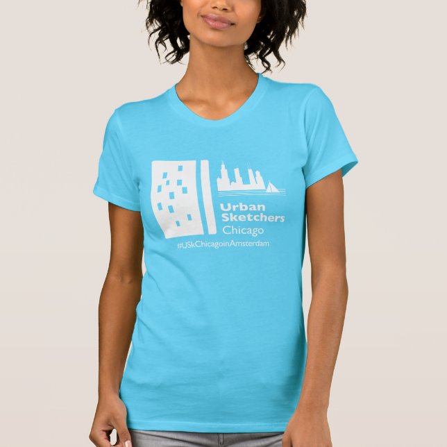 Camiseta USk Chicago em Amsterdã (Frente)