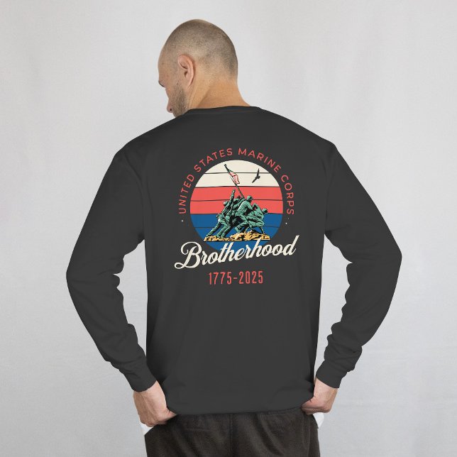 Camiseta USMC Brotherhood Longsleeve Tee (Criador carregado)