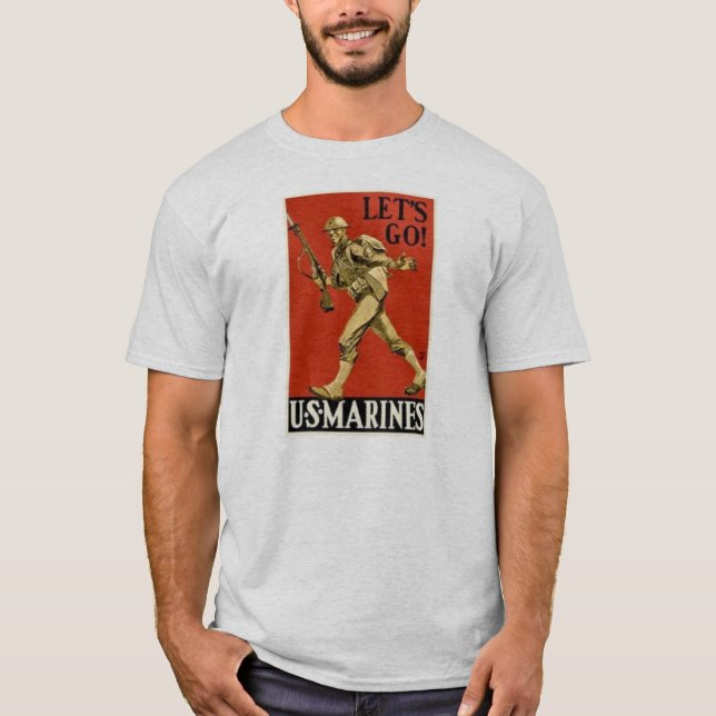 Camiseta USMC na grande guerra (Frente)