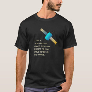 Camiseta Uso geocaching engraçado