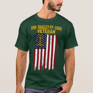 Camiseta USS Bagley FF1069 Frigate Veterans Day Dia de os p