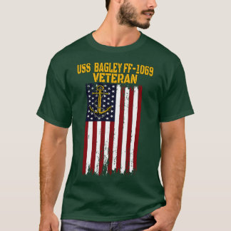 Camiseta USS Bagley FF1069 Frigate Veterans Day Dia de os p