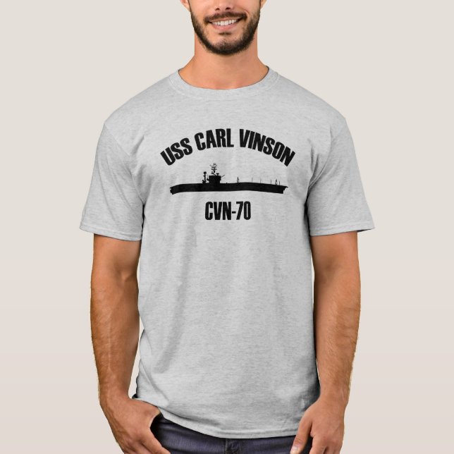 Camiseta USS Carl Vinson CVN 70 (Frente)