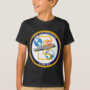 Camiseta USS Enterprise - CVN 65 - "o E grande "