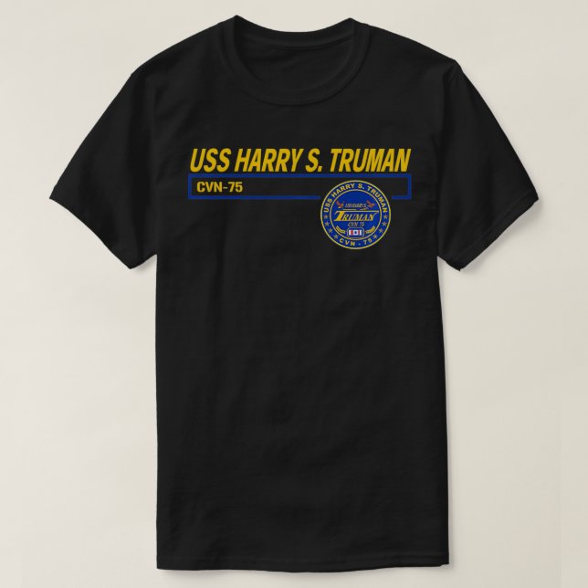 Camiseta USS Harry S (Frente do Design)