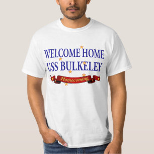 Camiseta USS Home bem-vindo Bulkeley