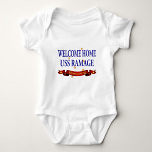 Camiseta USS Home bem-vindo Ramage