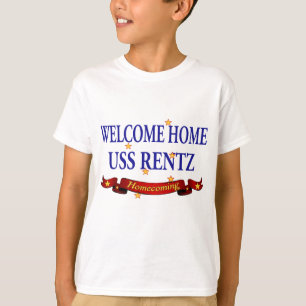 Camiseta USS Home bem-vindo Rentz
