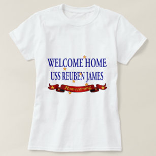 Camiseta USS Home bem-vindo Reuben James