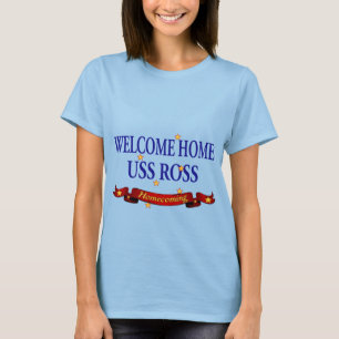 Camiseta USS Home bem-vindo Ross