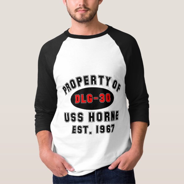 Camiseta USS Horne DLG-30 (Frente)