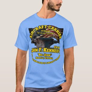 Camiseta USS John F Kennedy CV67 supertransportadora