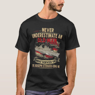 Camiseta USS Joseph Strauss DDG-16 Destroyer Classe Veteran