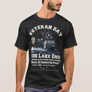 Camiseta USS Lake Erie CG70 Veteranos cruzadores