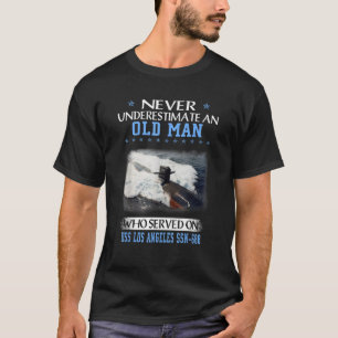 Camiseta USS Los Angeles SSN 688 Veteranos Submarinos Dia G