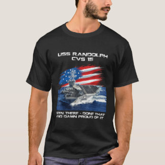 Camiseta USS Randolph CVS 15 Transportadora de Aeronaves Ve