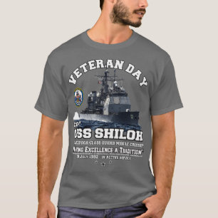 Camiseta USS Shiloh CG67 Veteranos cruzadores