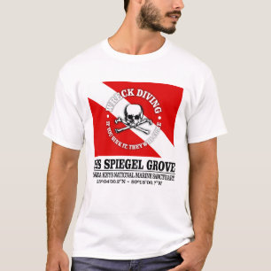 Camiseta USS Spiegel Grove (melhores destroços)