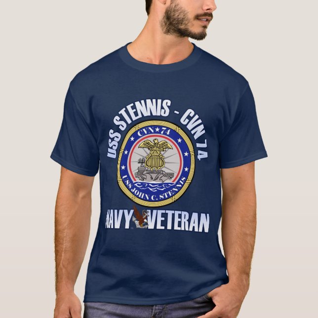 Camiseta USS Stennis - CVN 74 (Frente)