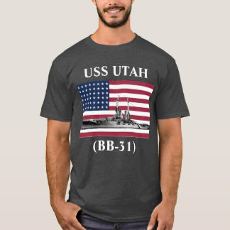 Camiseta USS Utah (BB-31) 