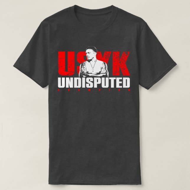 Camiseta Usyk Uncontroverso (Frente do Design)
