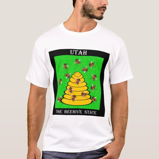 Camiseta Utá o estado da colmeia (Frente)