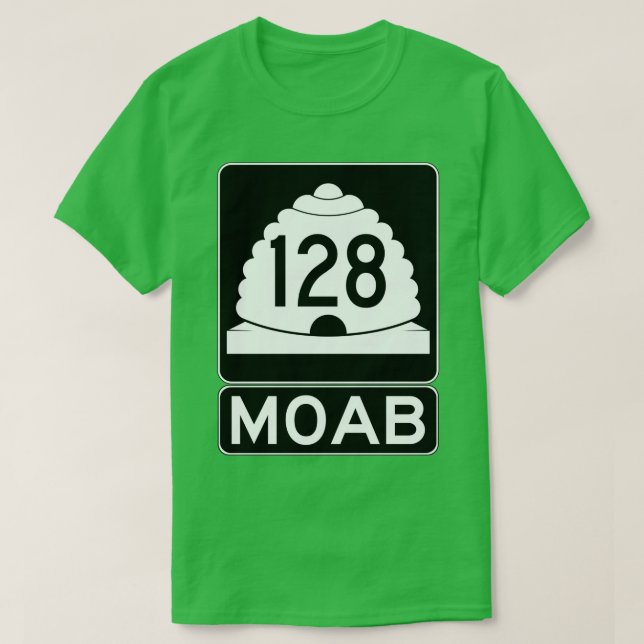 Camiseta Utah 128 Moab SR (Frente do Design)