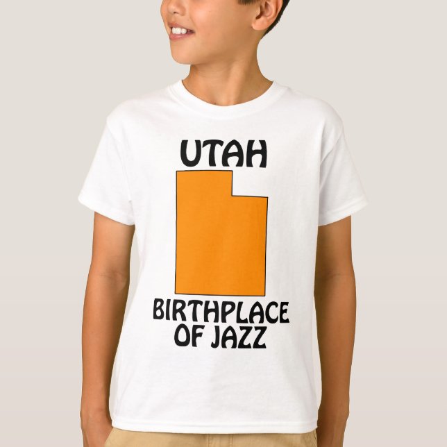 Camiseta Utah - Berço do Jazz (Frente)