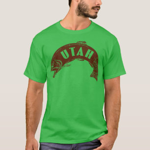 Camiseta Utah Fish Wordmark
