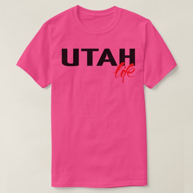 Camiseta Utah Life (Frente do Design)