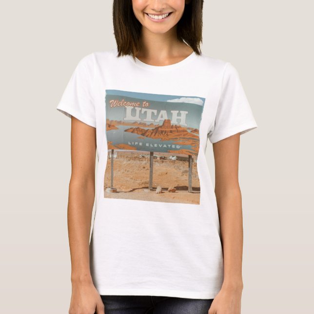Camiseta Utah Life Elevada (Frente)