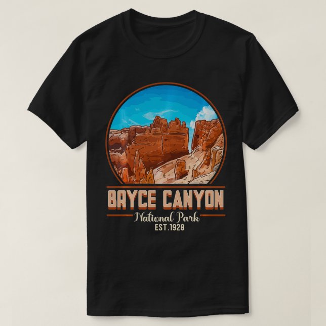 Camiseta Utah National Park Tshirt Bryce Canyon National Pa (Frente do Design)