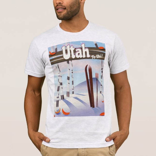 Camiseta Utah para esquiar! (Frente)