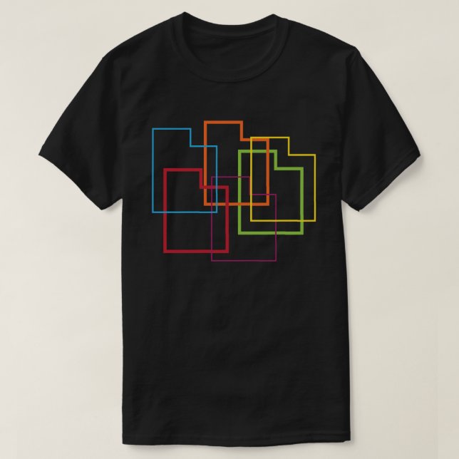 Camiseta utah pride blur (Frente do Design)