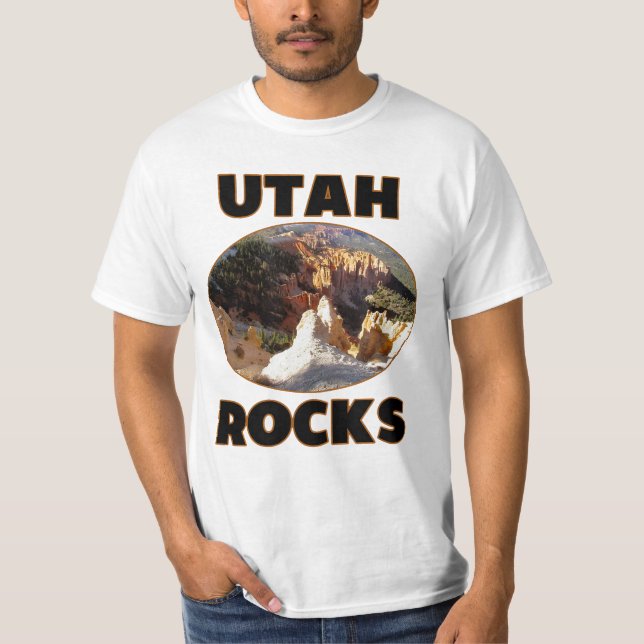 Camiseta utah rocks (Frente)
