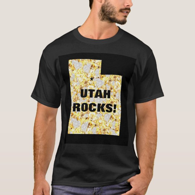 CAMISETA UTAH ROCKS! (Frente)