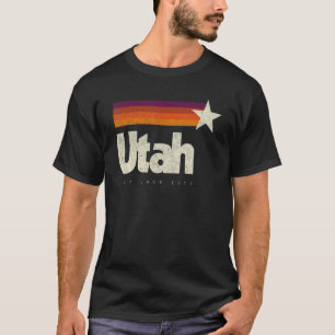 Camiseta Utah Salt Lake City Legal Retro Distante Americano