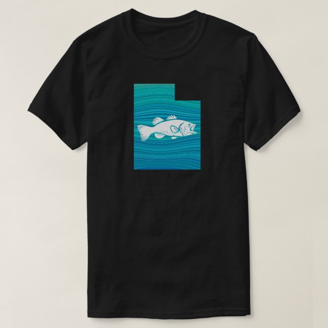Camiseta Utah Wave Fisheries (Frente do Design)