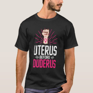 Camiseta Utero Antes do Duderus Feminismo Igualdade Mulhere