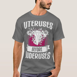 Camiseta Uterus Antes De Duderuses Design Para Feministas 6