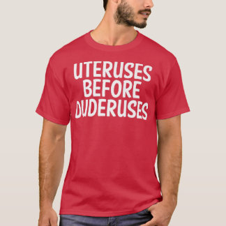 Camiseta Uterus Antes Duderusa Feminismo Igual