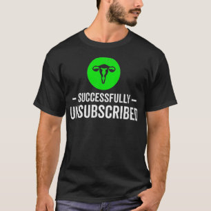 Camiseta Uterus Remoção Histerectomia Cirurgia Adeus Úte