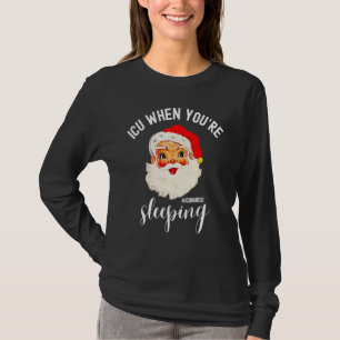 Camiseta UTI Quando Você Está Dormindo  Enfermeira de UTI N