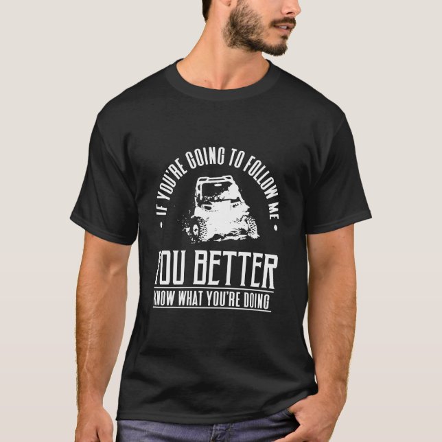 Camiseta Utilitário Sxs Lado A Lado Veículo Terreno Utv Rov (Frente)