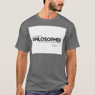 Camiseta utilização de diogenes filosóficos